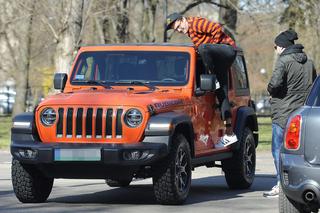 Kuba Wojewódzki nie potrafi zejść z samochodu 