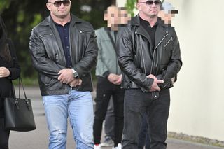 Mariusz Pudzianowski na pogrzebie DJ Hazela, Michała Orzechowskiego