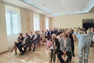 Uroczystość wręczenia medali za ponad 50-lat małżeństwa w Kielcach