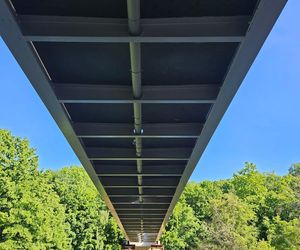 Powstaje nowa kładka nad Widawą we Wrocławiu. To część Odrzańskiej Trasy Rowerowej