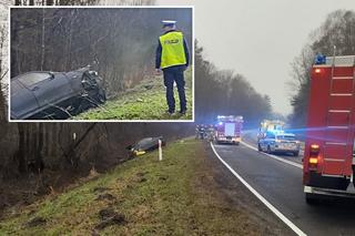 Śmiertelny wypadek pod Radomskiem! Ciało 31-latka leżało obok 25-latki [ZDJĘCIA].
