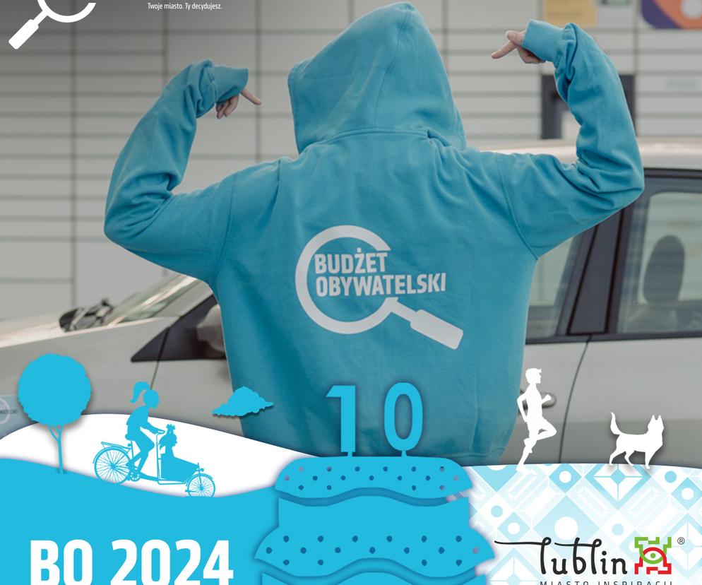 Nabór projektów do 10. edycji Budżetu Obywatelskiego 2024 w Lublinie