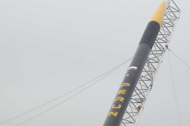  Z poligonu w Drawsku odpalono nową rakietę Perun