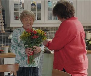 M jak miłość odc. 1886. Barbara (Teresa Lipowska), Marysia (Małgorzata Pieńkowska)