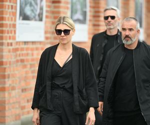 pogrzeb Joanny Kołaczkowskiej - gwiazdy