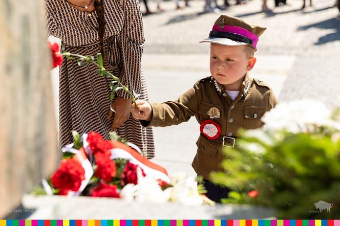 Obchody Święta Wojska Polskiego w Białymstoku. Zobacz jak mieszkańcy uczcili 15 sierpnia [ZDJĘCIA] 