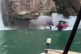 Koszmar! Wielki blok skalny spadł na turystów i zabił 7 osób. Przerażające nagranie!