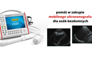 Zbiórka na mobilny ultrasonograf dla osób bezdomnych