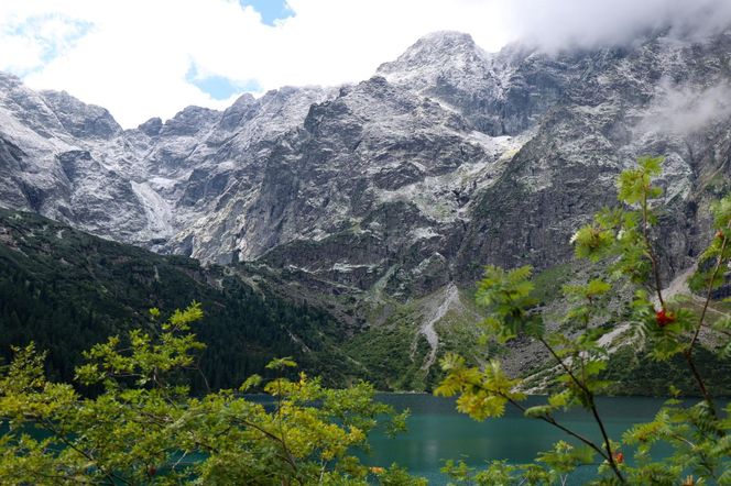 Śnieg w Tatrach w sierpniu