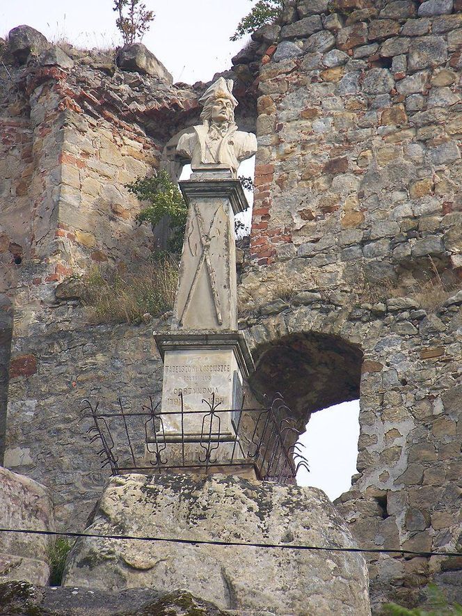 Zamek w Odrzykoniu koło Krosna na Podkarpaciu