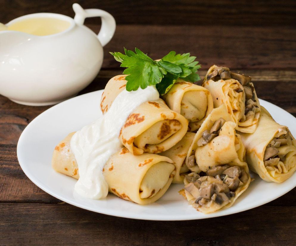 Naleśniki z tym farszem smakują obłędnie. Wystarczą 3 składniki i 2 przyprawy 