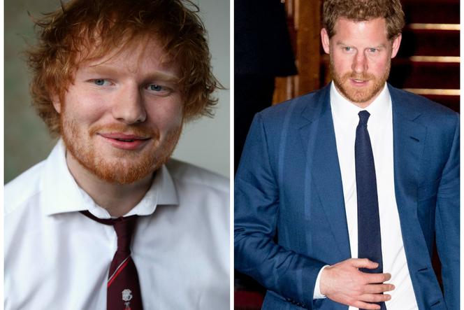 Ed Sheeran, książę Harry