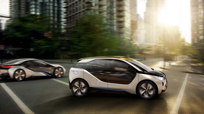 BMW i8 Concept oraz i3 Concept