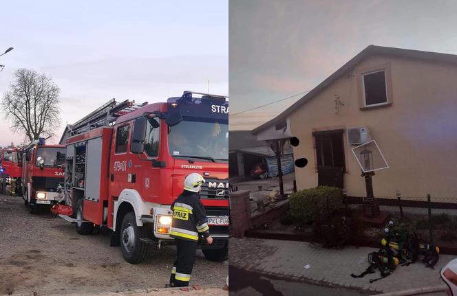 Pożar domu w Wielkopolsce! Nie żyje jedna osoba 