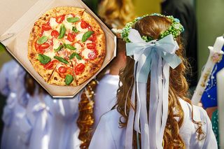 Pizza z Żabki uratowała komunię w Bytomiu. Dzieci płakały