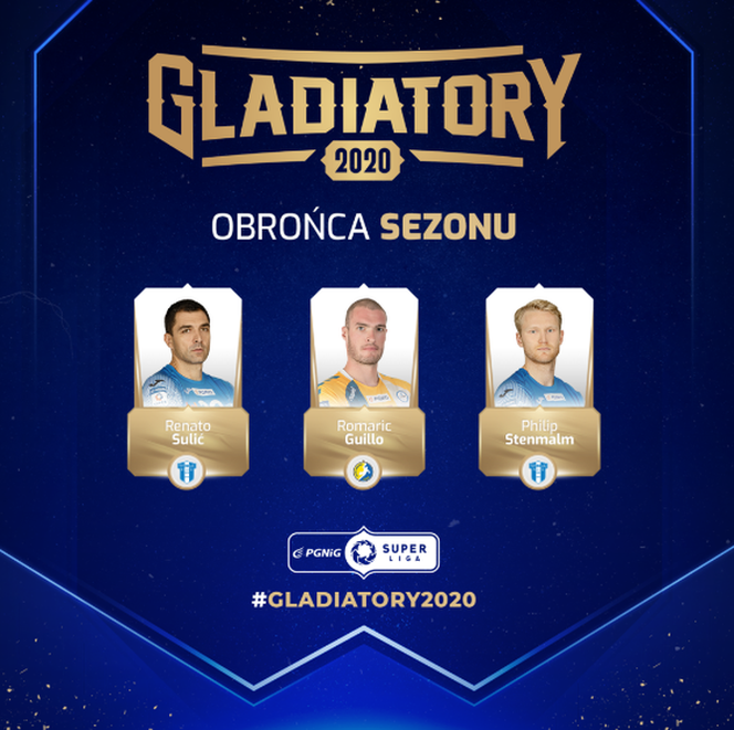 Obrońca Sezonu – nominowani / PGNiG Superliga Gladiatory 2020