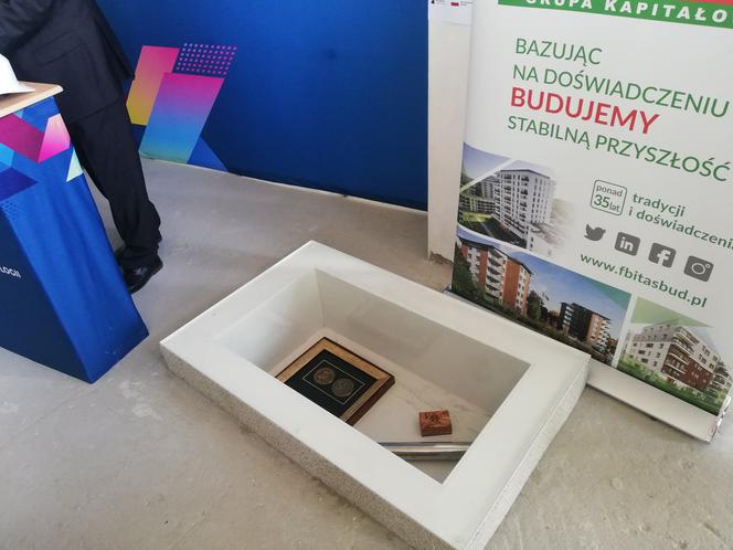 Wmurowanie kamienia węgielnego pod budynek Multidyscyplinarnego Centrum Badawczego