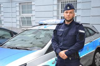 Gdańsk: O krok od TRAGEDII. Policjant uratował ZALANEGO KRWIĄ mężczyznę
