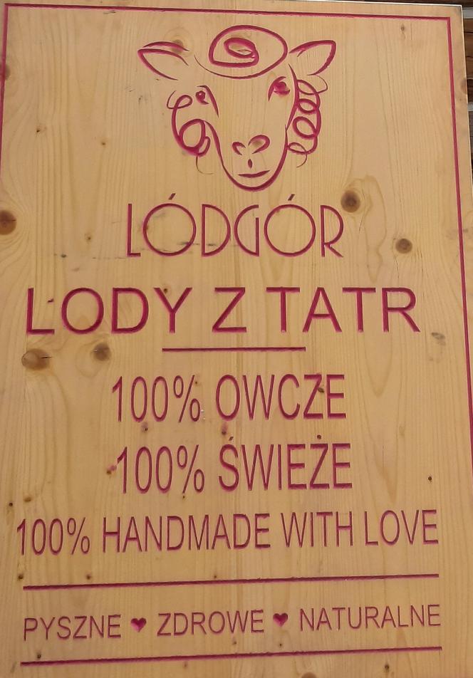 Lody z owczego mleka w Nowym Targu