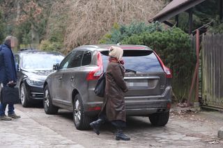 Sylwia Wysocka z komornikiem do bylego