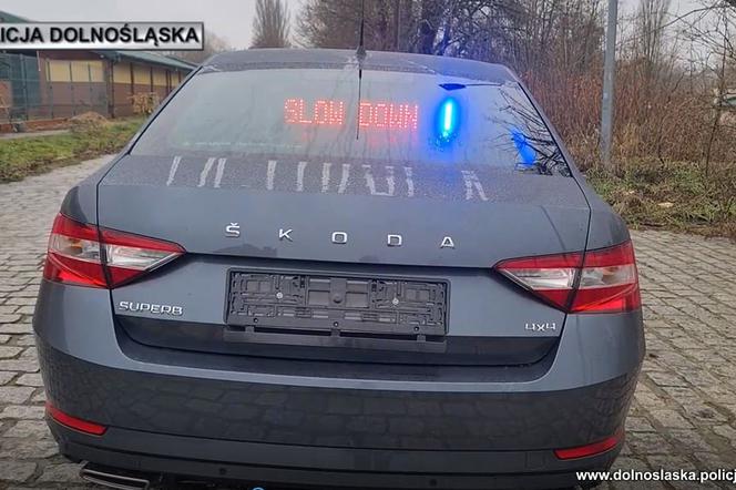 Nowy radiowóz dolnośląskich policjantów ma być postrachem piratów drogowych