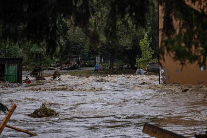 Czechy, powódź.