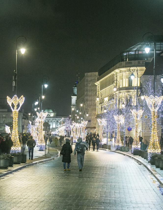 Świąteczny spacer na Trakcie