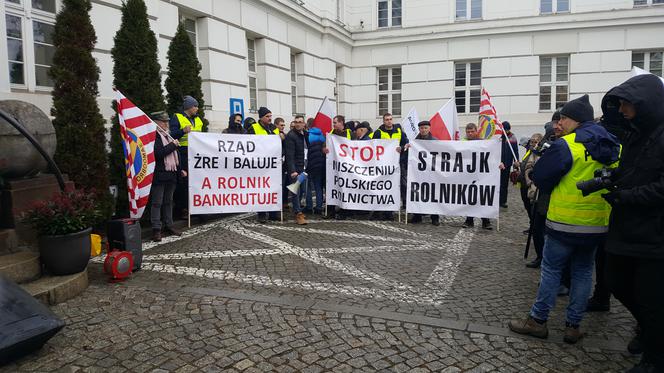 Protest rolników w Bydgoszczy