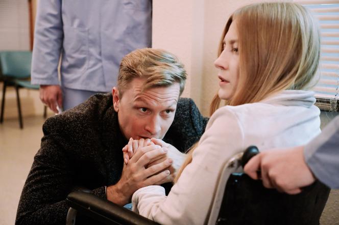 Na Wspólnej odc. 3386. Igor (Jakub Wesołowski), Elżbieta (Paulina Chapko)