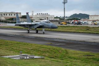 Pożegnanie F-15C Eagle z bazy Kadena 