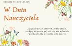 Kartka z życzeniami z okazji Dnia Nauczyciela - wzór 5