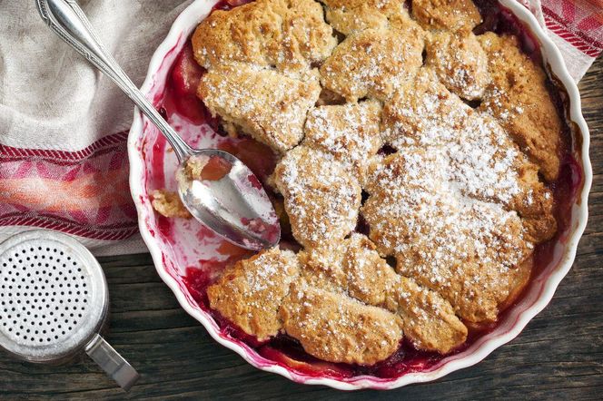 cobbler ze śliwkami