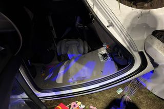 Straszliwe dachowanie na DK 10! W środku pojazdu były dzieci