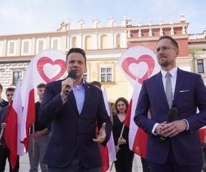 Rafał Trzaskowski poparł Jakuba Kwaśnego w walce o fotel prezydenta Tarnowa