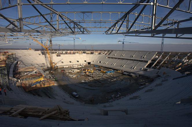 Stadion Wrocław, listopad 2010