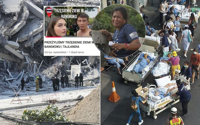 Trzęsienie ziemi w Tajlandii.