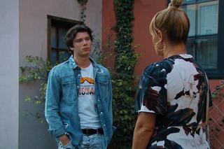 M jak miłość odc. 1702. Sandra (Anna Oberc),Damian (Oliwer Proctor)