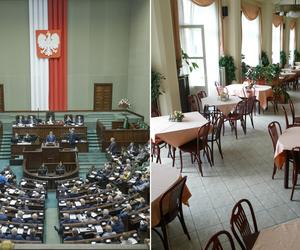 Tu nie ma inflacji. Zarabiają krocie, a płacą grosze. Obiady w sejmowej stołówce tanio jak nigdzie