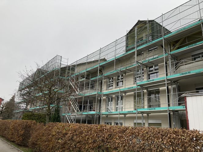 Remont balkonów w budynku wielorodzinnym w Szwajcarii