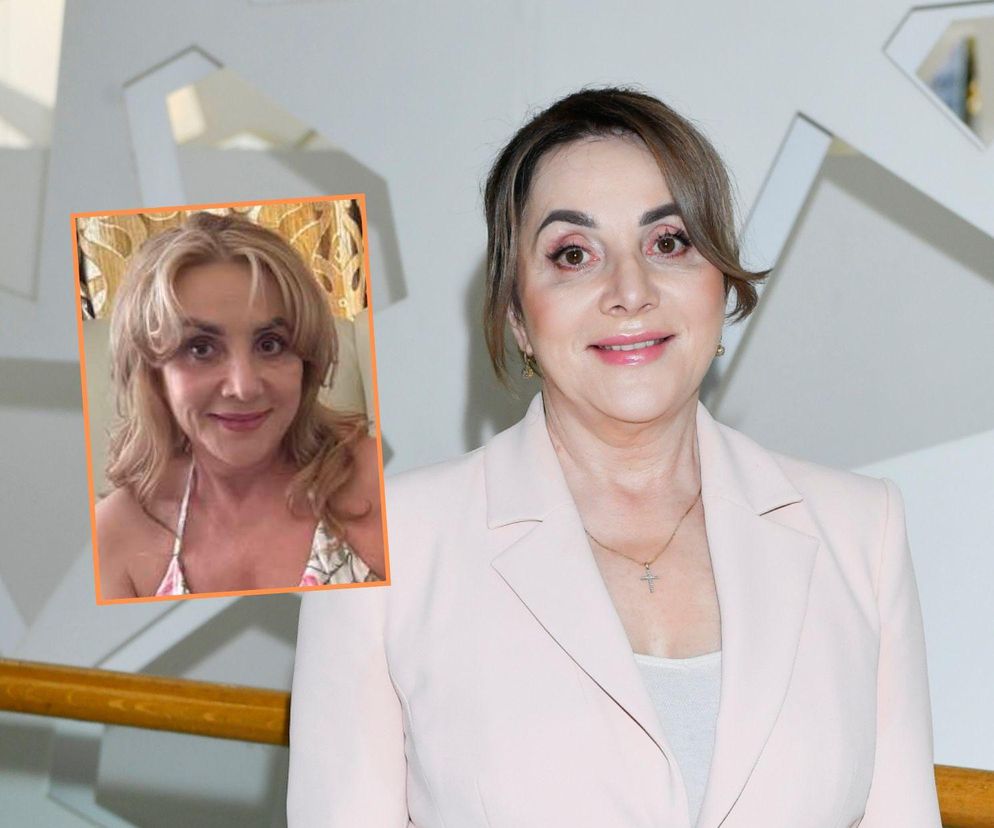 Danuta Martyniuk z maleństwem w ramionach. Pochwaliła się wnukiem