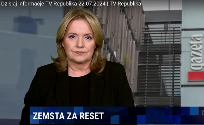 Holecka znów w Telewizji Republika