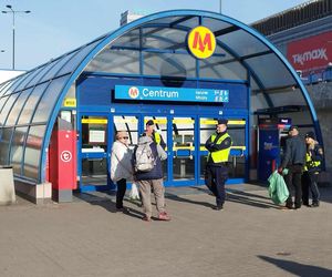 Wstrzymany ruch na jednej linii