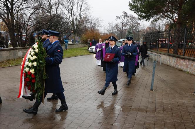 Pogrzeby zamordowanych policjantów z Wrocławia