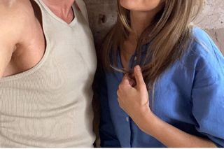 	Pierwsza miłość nowy sezon na planie. Marta (Honorata Witańska), Bruno/ Łukasz Mejer (Konrad Jałowiec)