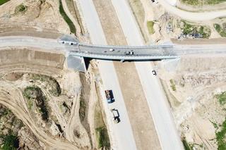 Na sporej części S7 w tym miejscu ułożono już nawierzchnię