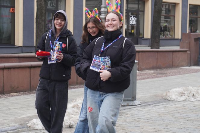 33. Finał WOŚP w Kielcach. Ulica Sienkiewicza