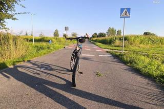 Tragedia w Bieruniu. Kierowca wjechał w cyklistę na przejeździe rowerowym. Mężczyzna nie żyje