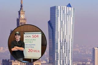  Wojna w Złotej 44. Wspólnota chce zlicytować apartament Rafała Zaorskiego, ten odpowiada w swoim stylu