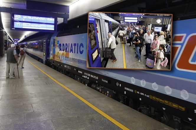 Pierwszy pociąg do Rijeki odjechał z Warszawy! Tłumy pasażerów. Wszystkie miejsca zajęte