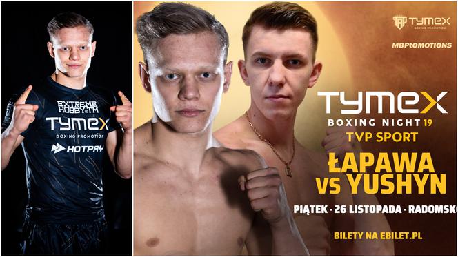 Ciekawy debiut w polskim boksie! Poliglota na gali Tymex Boxing Night 19